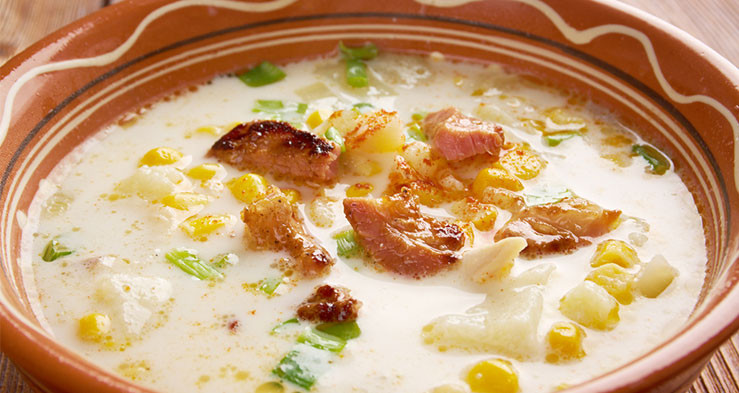 Cheddar Corn Chowder Recipe