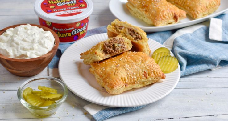 Heluva Cheesy Cheeseburger Pockets