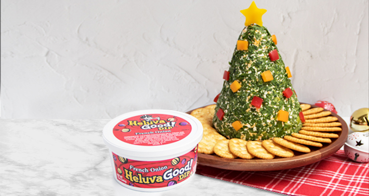 Christmas Tree Cheese Ball